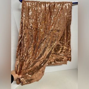 Culpo x sequin wide leg pants